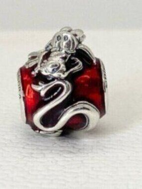 Pandora Disney Mulan Mushu Charm Bead #798632C01